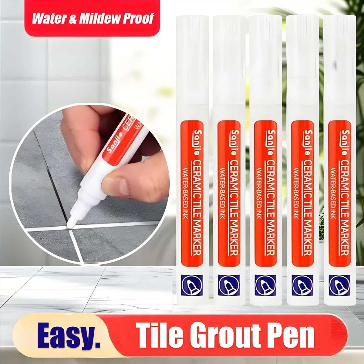 Hanzhu Fix™ Waterproof Grout Pen